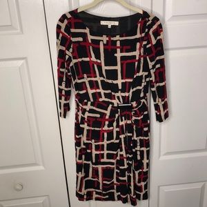 Evan-Picone Ruched Dress